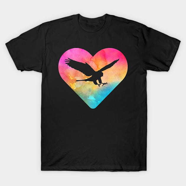 Falcon Gift for Girls and Women T-Shirt by JKFDesigns